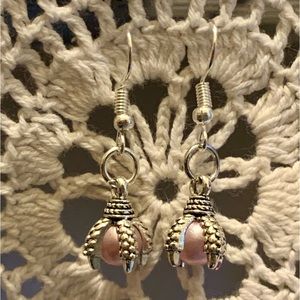 Pewter Dragon Claw Earrings